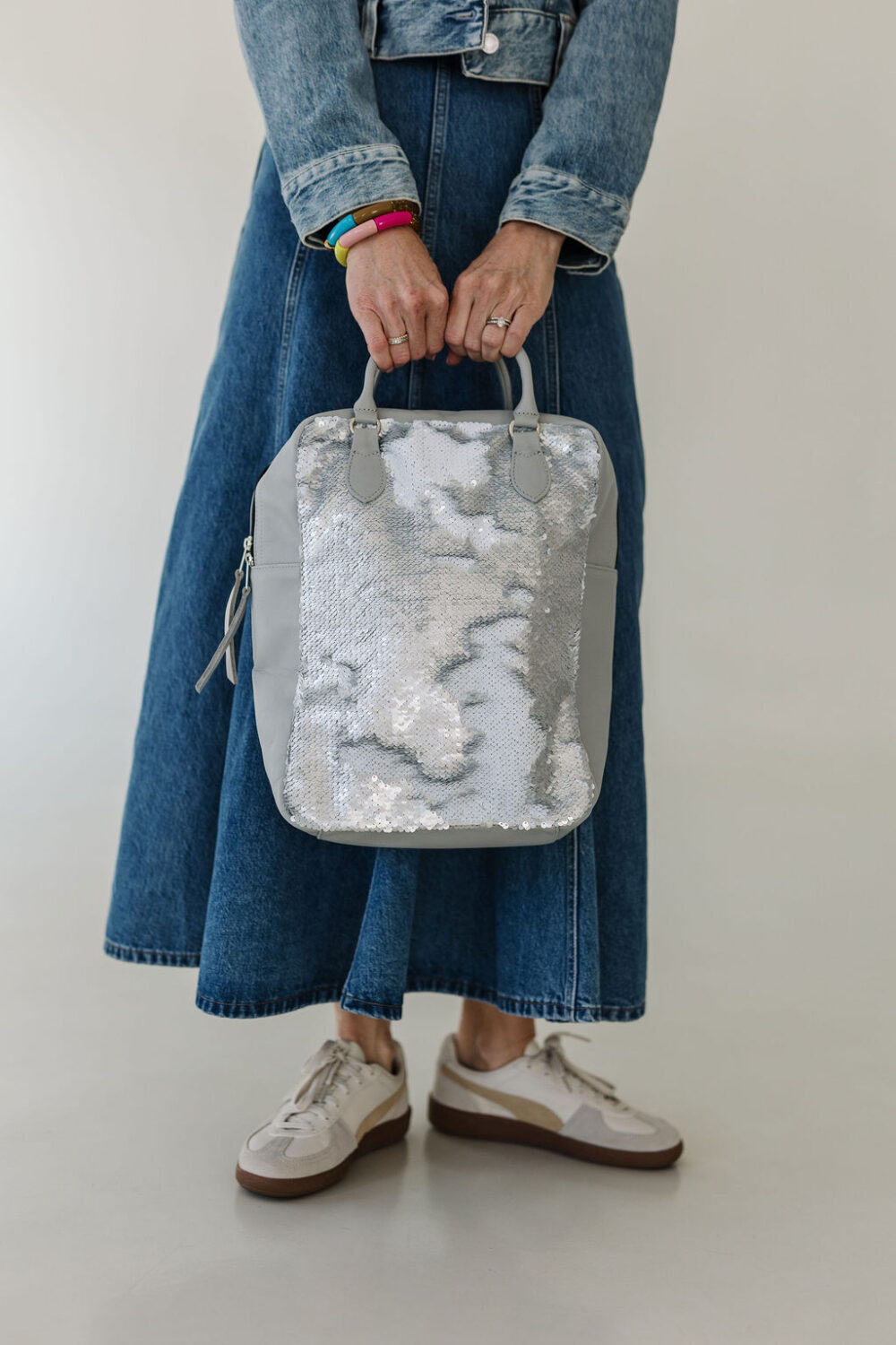 The City Bag | Silver Bling - Image 12
