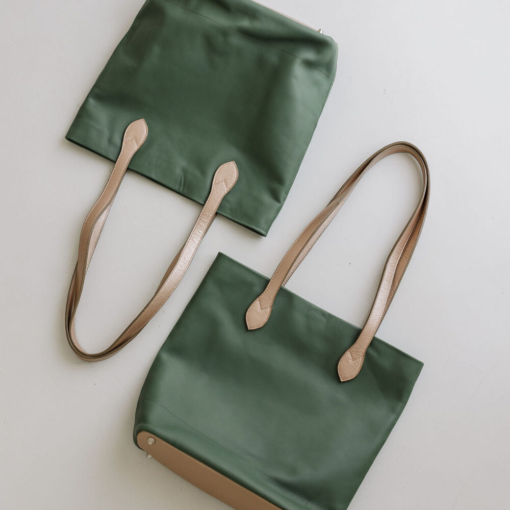 The CarryAll | Sage & Gold